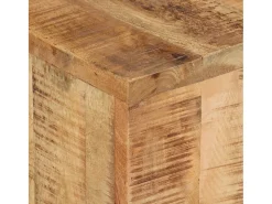 Móvel de TV 110x30x40 cm madeira de mangueira maciça PT596739^ Móvel De Tv