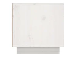 Discount vidaxl Móvel de TV 156x40x40 cm madeira de pinho maciça Branco