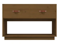 Móvel De Tv|vidaxl Móvel de TV 90x40x60 cm madeira de pinho maciça mel Castanho