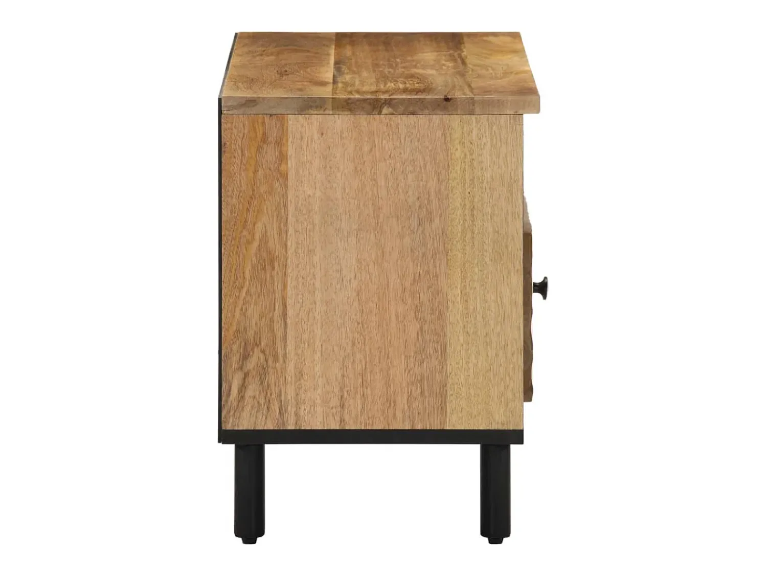Móvel De Tv* Móvel de TV 80x33x46 cm madeira de mangueira maciça PT454811 Castanho