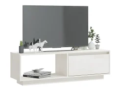 Móvel de TV 110x30x33,5 cm madeira de pinho maciça PT676527^ Móvel De Tv