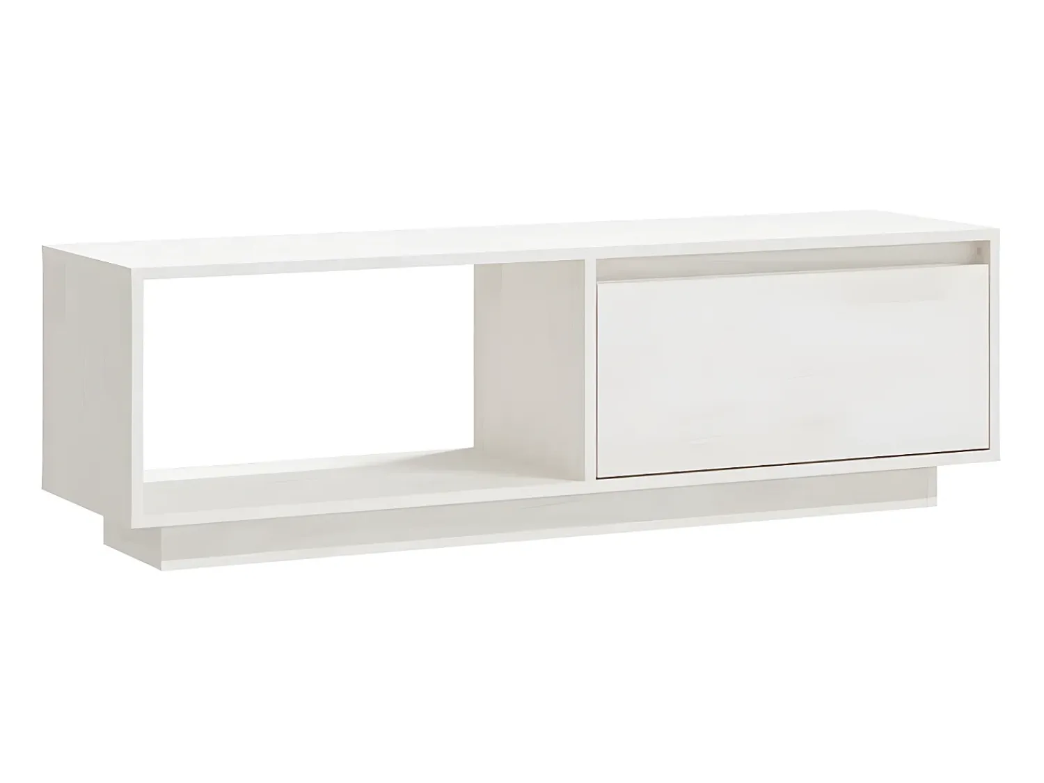 Móvel de TV 110x30x33,5 cm madeira de pinho maciça PT676527^ Móvel De Tv