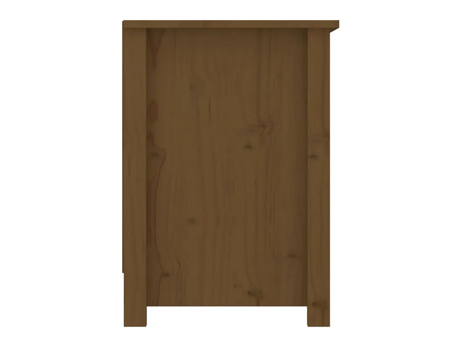 Sale Móvel de TV 103x36,5x52 cm madeira de pinho maciça mel PT657221 Castanho