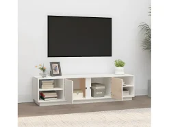 Móvel de TV 156x40x40 cm madeira de pinho maciça PT757471^ Móvel De Tv
