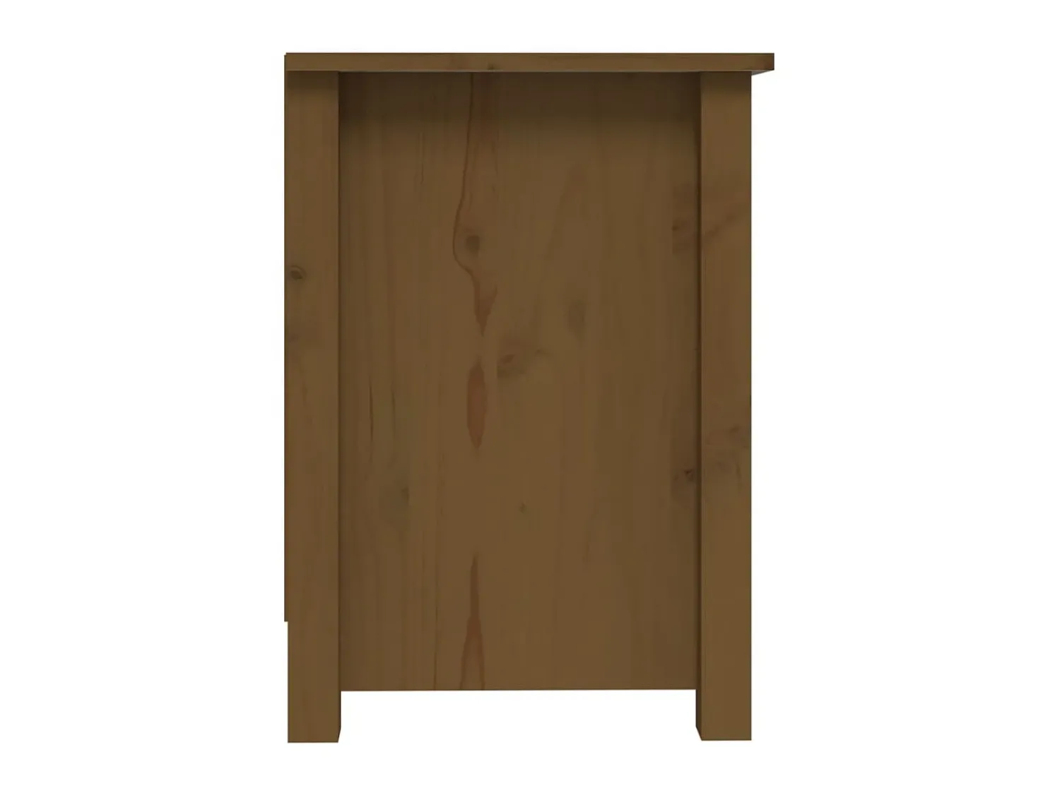 Móvel De Tv* Móvel de TV 103x36,5x52 cm madeira de pinho maciça mel PT312674 Castanho
