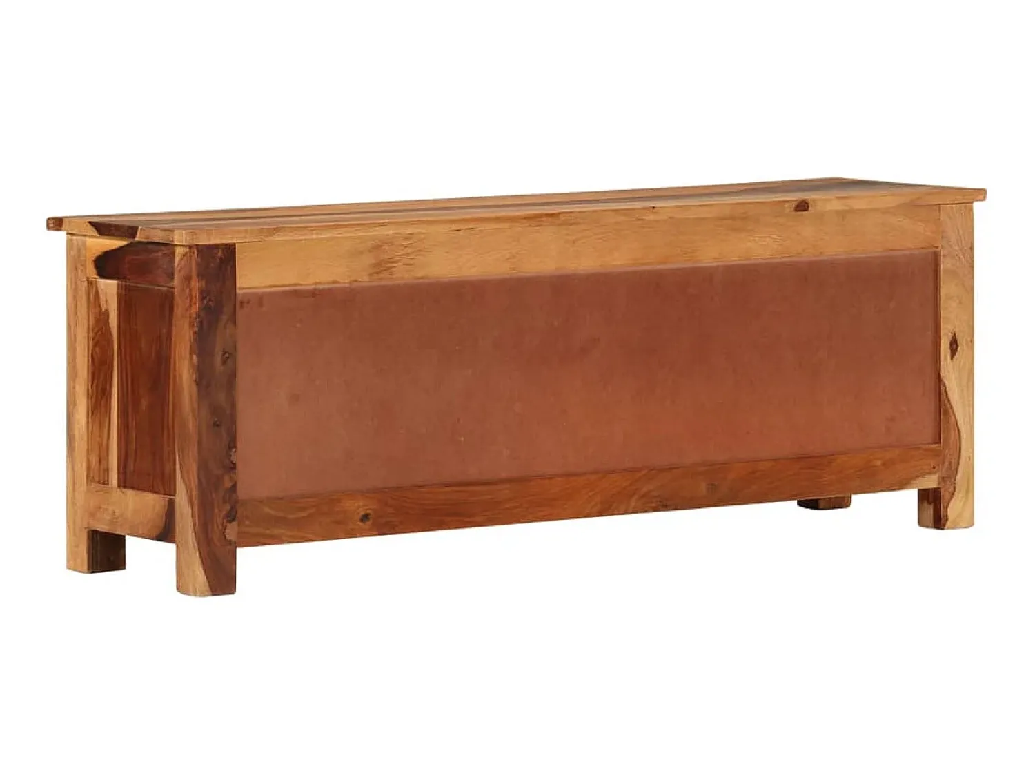Móvel De Tv| Móvel de TV 110x30x40 cm madeira de sheesham maciça PT632224 Castanho