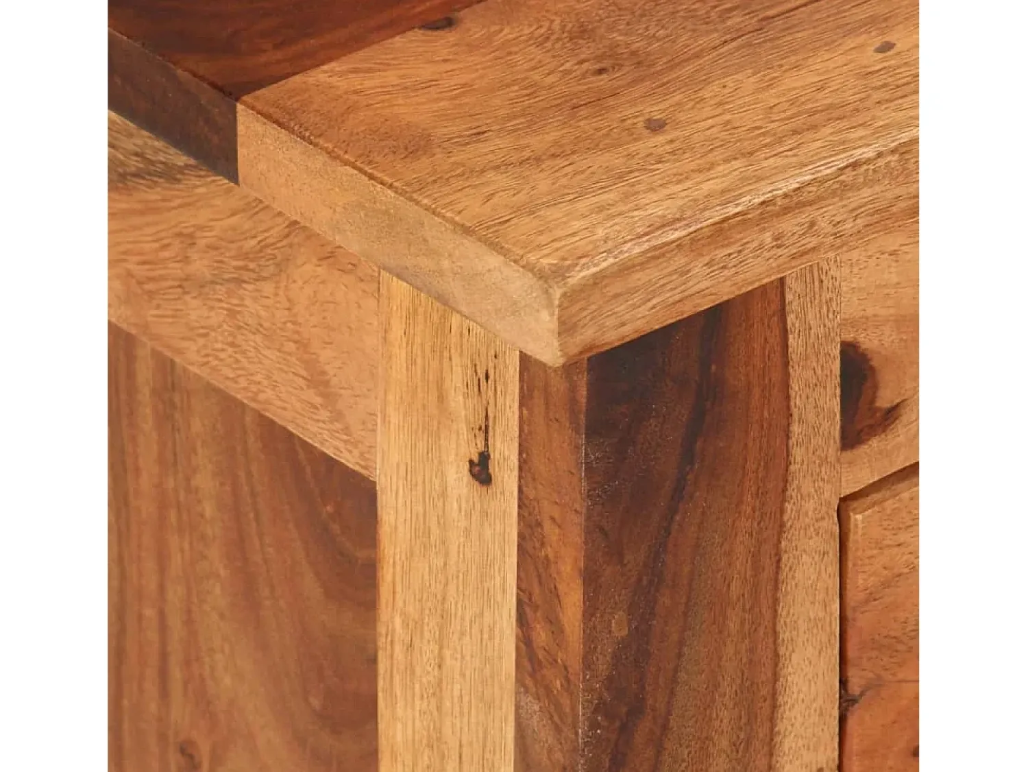 Móvel De Tv| Móvel de TV 110x30x40 cm madeira de sheesham maciça PT632224 Castanho