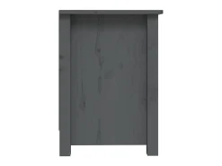 Móvel De Tv| Móvel de TV 103x36,5x52 cm madeira de pinho maciça PT642192 Cinzento