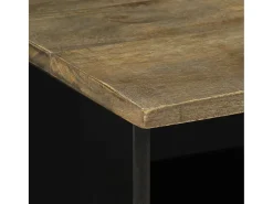 Móvel De Tv|vidaxl Móvel de TV 80x33x46 cm madeira de mangueira maciça preto Castanho