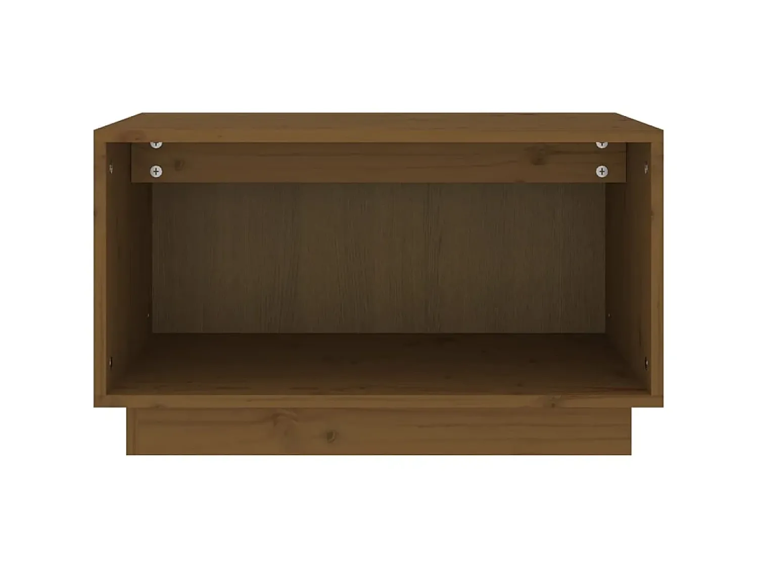 Móvel De Tv* Móvel de TV 60x35x35 cm madeira de pinho maciça mel PT209189 Castanho