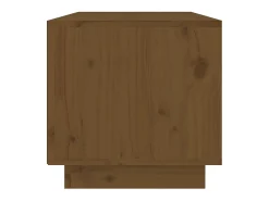 Móvel De Tv* Móvel de TV 60x35x35 cm madeira de pinho maciça mel PT209189 Castanho