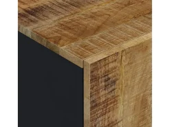 Móvel De Tv*vidaxl Móvel de TV 80x33x46 cm mangueira maciça/derivados madeira Castanho