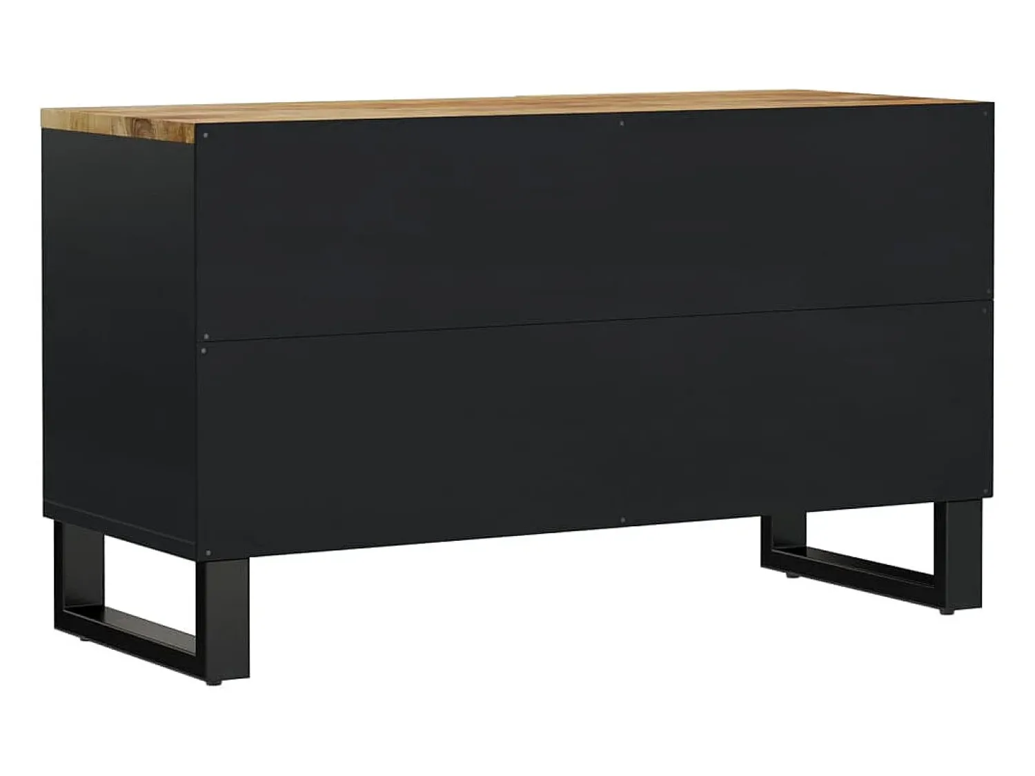 Móvel De Tv*vidaxl Móvel de TV 80x33x46 cm mangueira maciça/derivados madeira Castanho