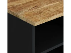 Móvel De Tv| Móvel de TV 100x33x46 cm mangueira maciça/derivados madeira PT333172 Castanho