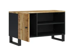 Móvel De Tv* Móvel de TV 80x33x46 cm mangueira maciça/derivados madeira PT594299 Castanho