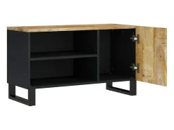 Móvel De Tv* Móvel de TV 80x33x46 cm mangueira maciça/derivados madeira PT594299 Castanho