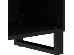 Hot vidaxl Móvel de TV 80x33x46 cm mangueira maciça/derivados madeira Castanho