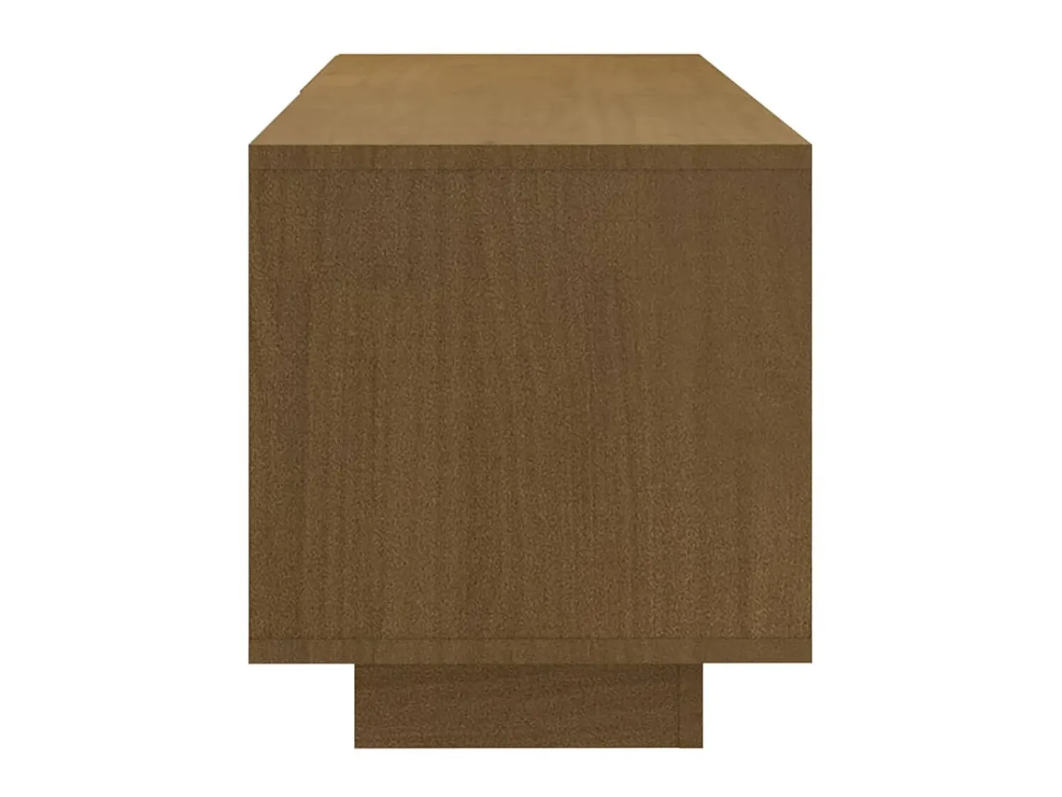 Móvel De Tv| Móvel de TV 110x30x33,5 cm pinho maciço mel PT740649 Castanho