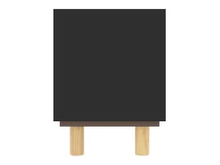 Móvel de TV 80x30x40 cm pinho maciço/vime natural PT111995^ Móvel De Tv