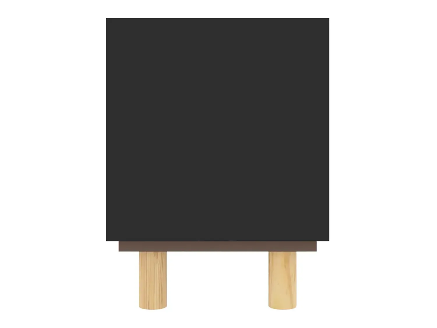 Móvel de TV 80x30x40 cm pinho maciço/vime natural PT111995^ Móvel De Tv