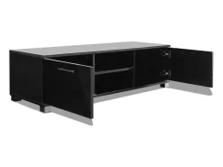 Móvel De Tv| Móvel de TV 120x40,5x35 cm brilhante PT373180 Preto