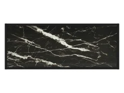 Sale Móvel de TV 100x40x40 cm vidro mármore PT974730 Preto
