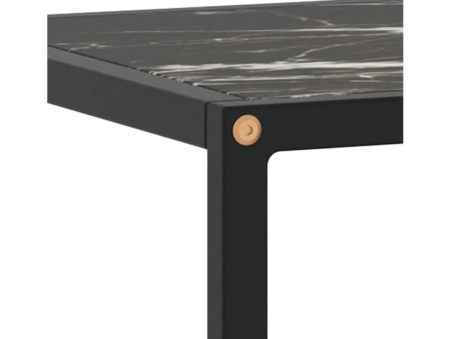 Sale Móvel de TV 100x40x40 cm vidro mármore PT974730 Preto