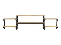 Best Móvel de TV 197x35x52 derivados de madeira carvalho sonoma PT511950 Castanho