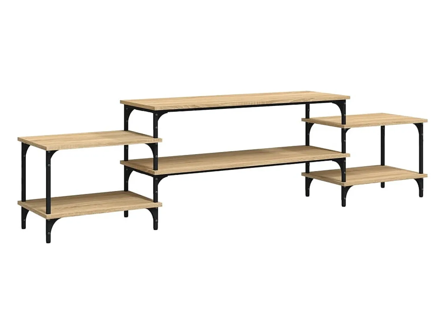 Best Móvel de TV 197x35x52 derivados de madeira carvalho sonoma PT511950 Castanho