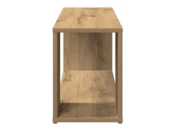 Móvel De Tv|vidaxl Móvel de TV 100x24x32cm derivados de madeira carvalho artisiano Natural escuro