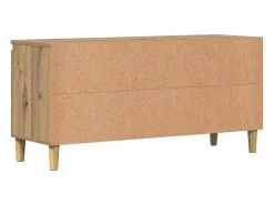 Móvel De Tv|vidaxl Móvel de TV 102x35x50cm derivados de madeira carvalho artisiano Castanho