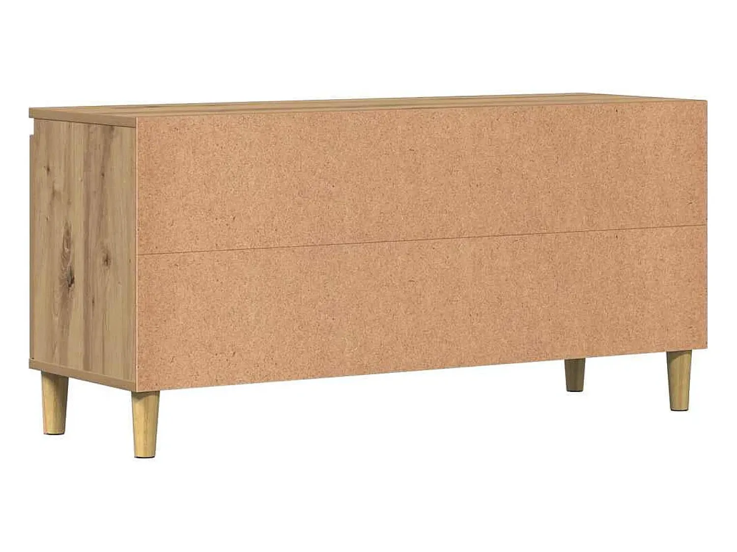 Móvel De Tv|vidaxl Móvel de TV 102x35x50cm derivados de madeira carvalho artisiano Castanho