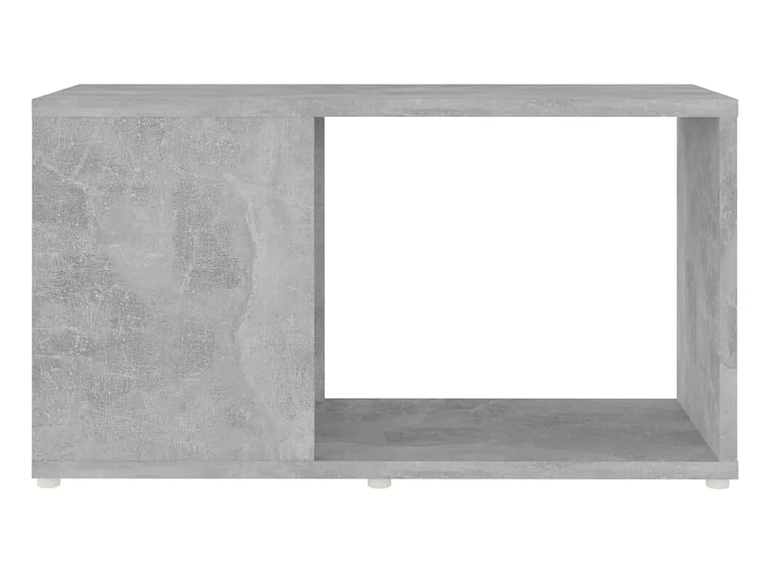 Móvel De Tv| Móvel de TV 60x24x32cm derivados de madeira cimento PT912879 Cinzento