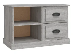 Móvel De Tv| Móvel de TV 73x35,5x47,5cm derivados de madeira sonoma PT513253 Cinzento