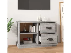 Móvel De Tv| Móvel de TV 73x35,5x47,5cm derivados de madeira sonoma PT513253 Cinzento
