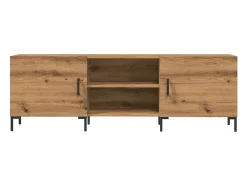 vidaxl Móvel de TV 150x30x50cm derivados de madeira carvalho artisiano^ Móvel De Tv