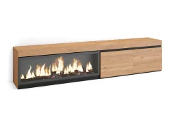 Móvel De Tv|Skraut Home Móvel de TV, 208x35x45cm, Para televisores até 80