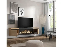 Móvel De Tv*Skraut Home Móvel de TV, 208x35x45cm, Para televisores até 80