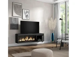 Clearance Skraut Home Móvel de TV, 158x35x45cm, Para televisores até 65