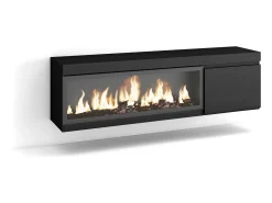 Clearance Skraut Home Móvel de TV, 158x35x45cm, Para televisores até 65