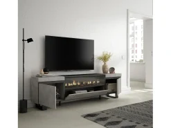 Móvel De Tv|Skraut Home Móvel de TV, 200x35x57cm, Para televisores até 80