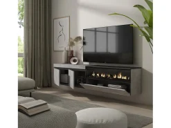 Móvel De Tv|Skraut Home Móvel de TV, 200x35x45cm, Para televisores até 80