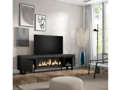 Móvel De Tv|Skraut Home Móvel de TV, 208x35x57cm, Para televisores até 80