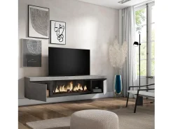 Móvel De Tv|Skraut Home Móvel de TV, 208x35x45cm, Para televisores até 80