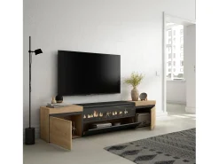 Móvel De Tv*Skraut Home Móvel de TV, 200x35x45cm, Para televisores até 80