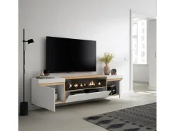 Móvel De Tv*Skraut Home Móvel de TV, 200x35x45cm, Para televisores até 80