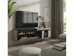 Móvel De Tv*Skraut Home Móvel de TV, 200x35x45cm, Para televisores até 80