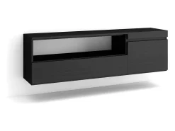 Skraut Home Móvel de TV, 150x35x45cm, Para televisores até 65", Suspensos,^ Móvel De Tv