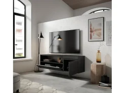 Skraut Home Móvel de TV, 150x35x45cm, Para televisores até 65