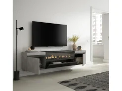Móvel De Tv*Skraut Home Móvel de TV, 200x35x45cm, Para televisores até 80